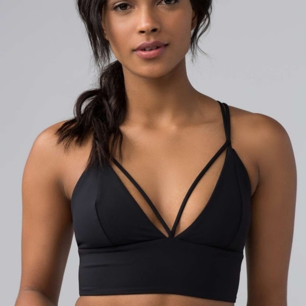 Lululemon Athletica Black Sports Bra 6